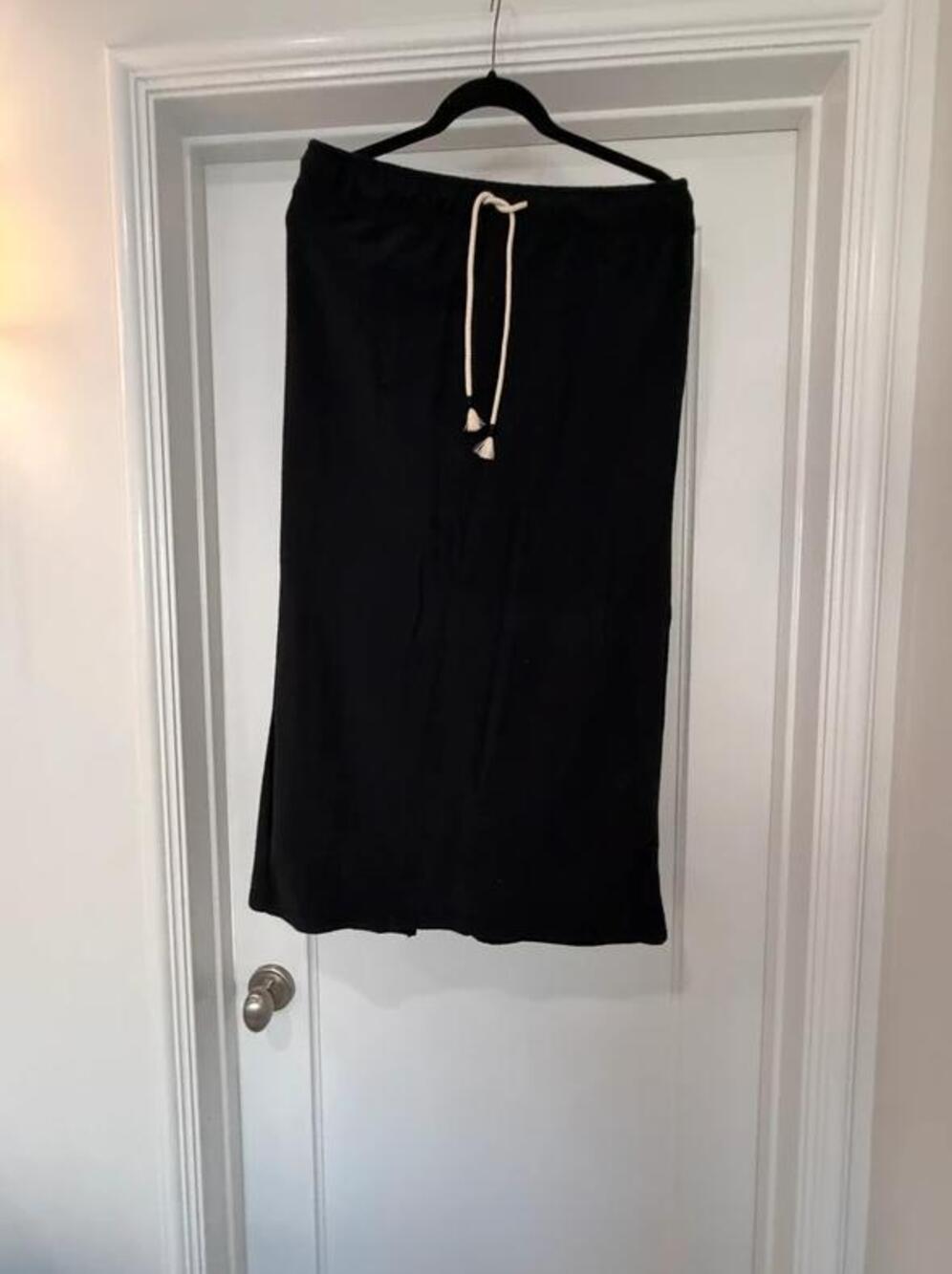 Black Midi Skirt